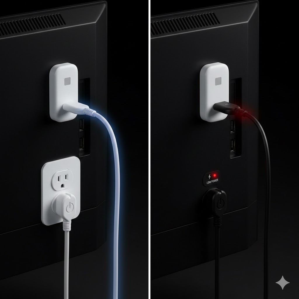 hur fungerar Chromecast strömförsörjning