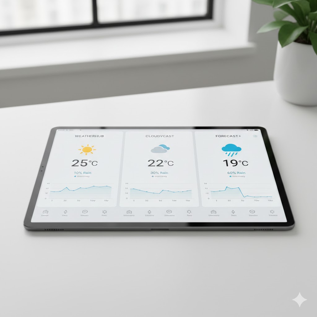 De bästa väderapparna: Jämför funktioner och fördelar - Mjukvara.se bästa väderappen klart