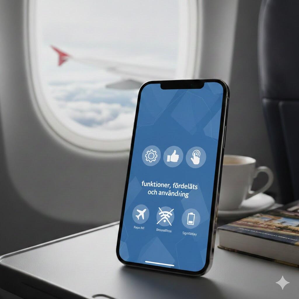 Flygplansläge: funktioner, fördelar och användning - Mjukvara.se Flygplansläge
